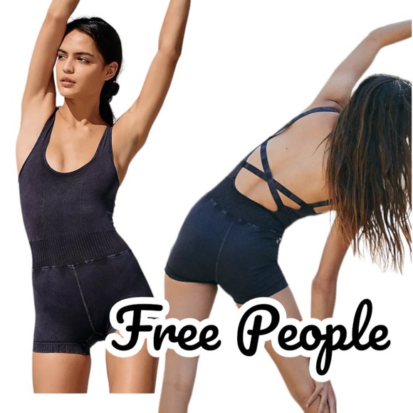 Free People Good Karma Runsie - Picture 1 of 12